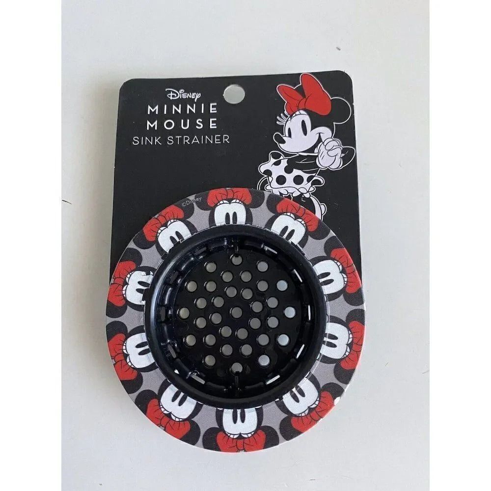 Disney Minnie Mouse Faces KITCHEN‎ SINK STRAINER Standard Size Drain NEW
